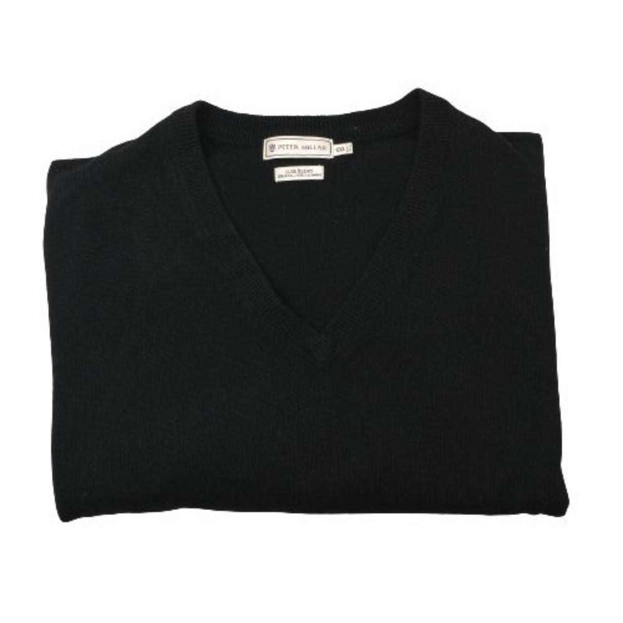 Peter Millar Men's Black Jumper Depop