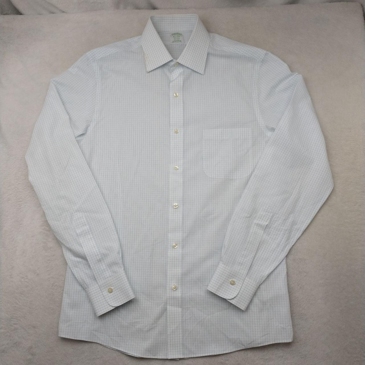 Brooks Brothers Men's White Shirt | Depop