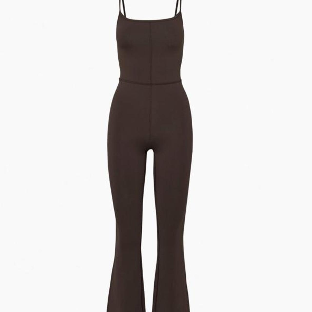 Aritzia Women's Brown Dress Depop