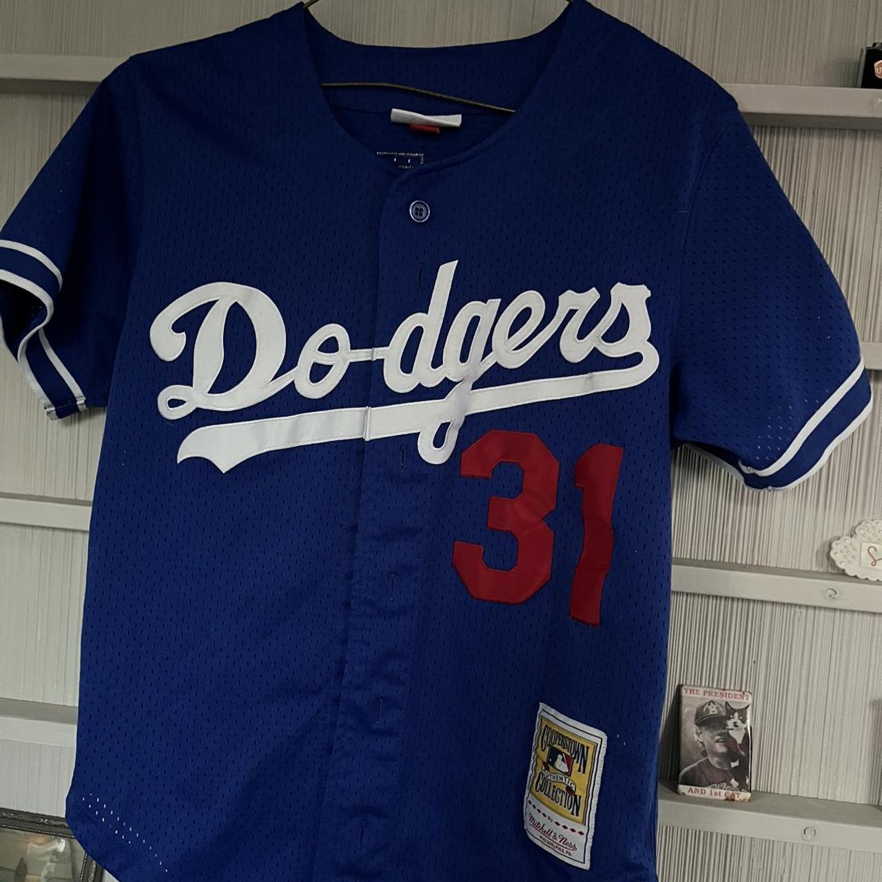 Mitchell & Ness Dodgers Piazza Jersey