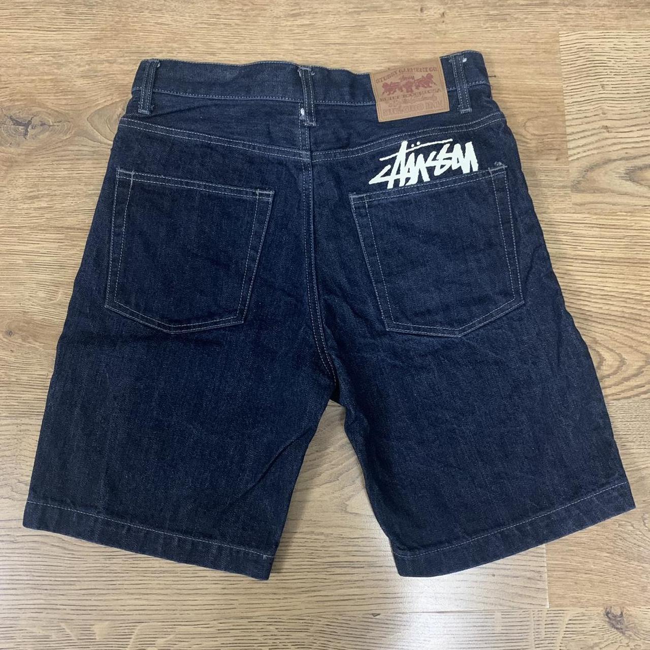 Stussy back pocket jorts / shorts Size 28 Worn a few... - Depop