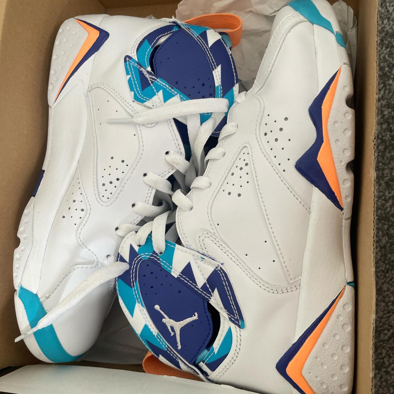jordan 7 chlorine blue release date