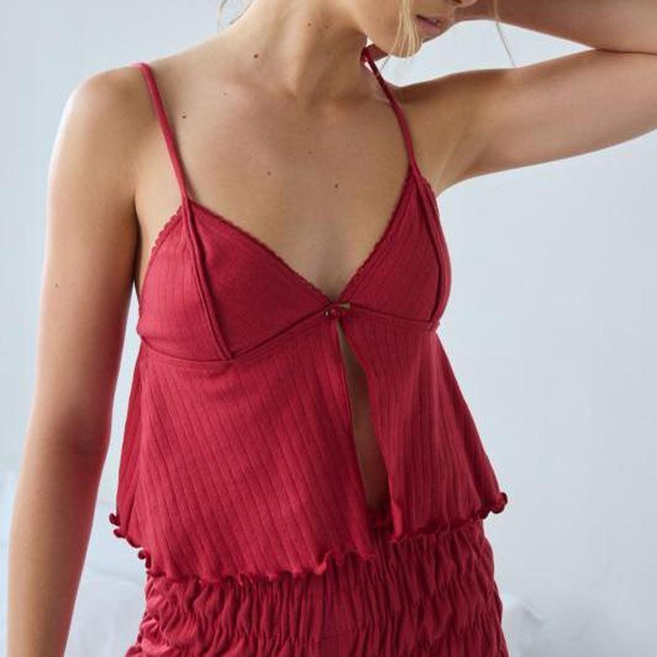 Out From Under Women's Blouse - Red/Burgundy - M … - image 1