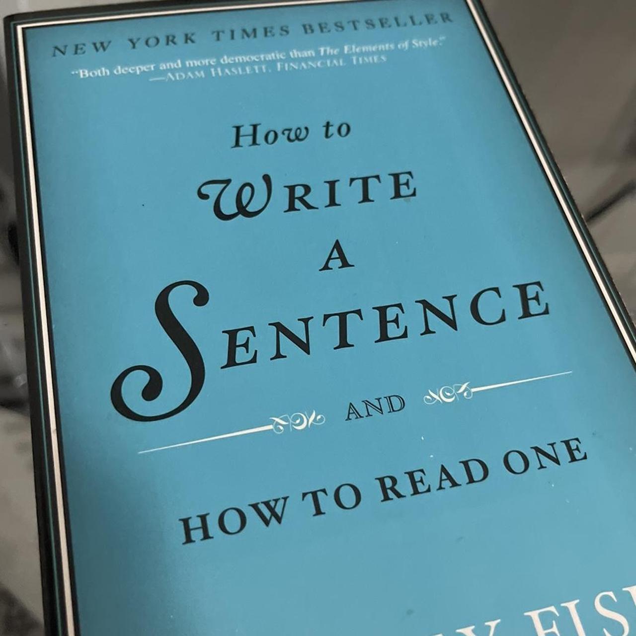 How To Write A Sentence And How To Read One by... Depop