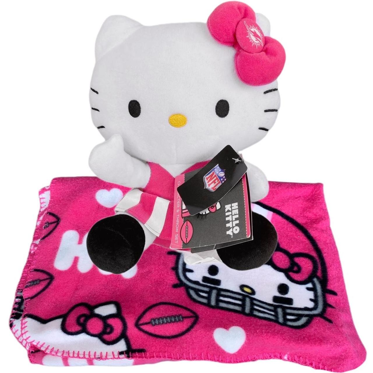 Hello Kitty Nfl Plush And Throw Set Brand New W Depop 7172