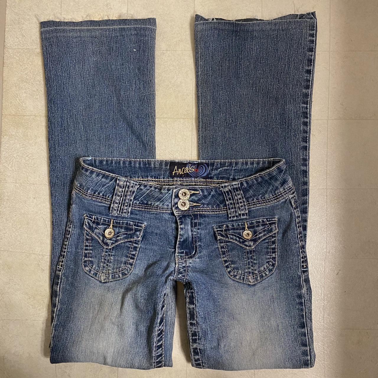Angels Low Rise Denim Jeans Early 2000’s! These are... Depop