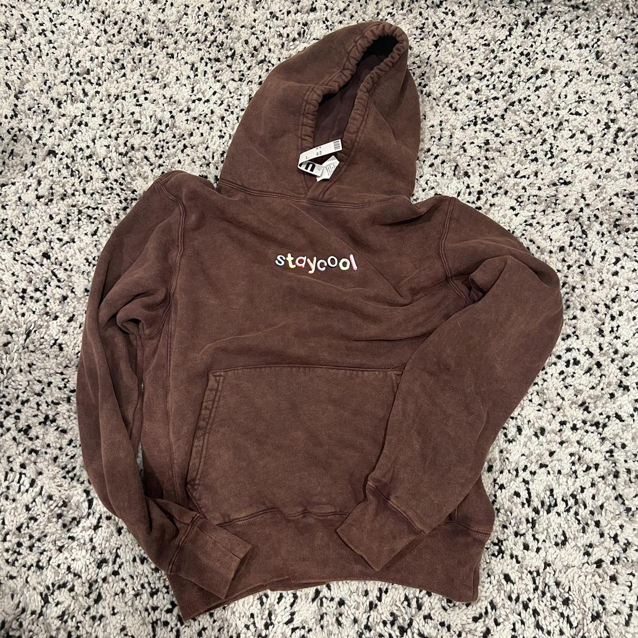 Stay Cool Brown Hoodie Small, Brand new! Never