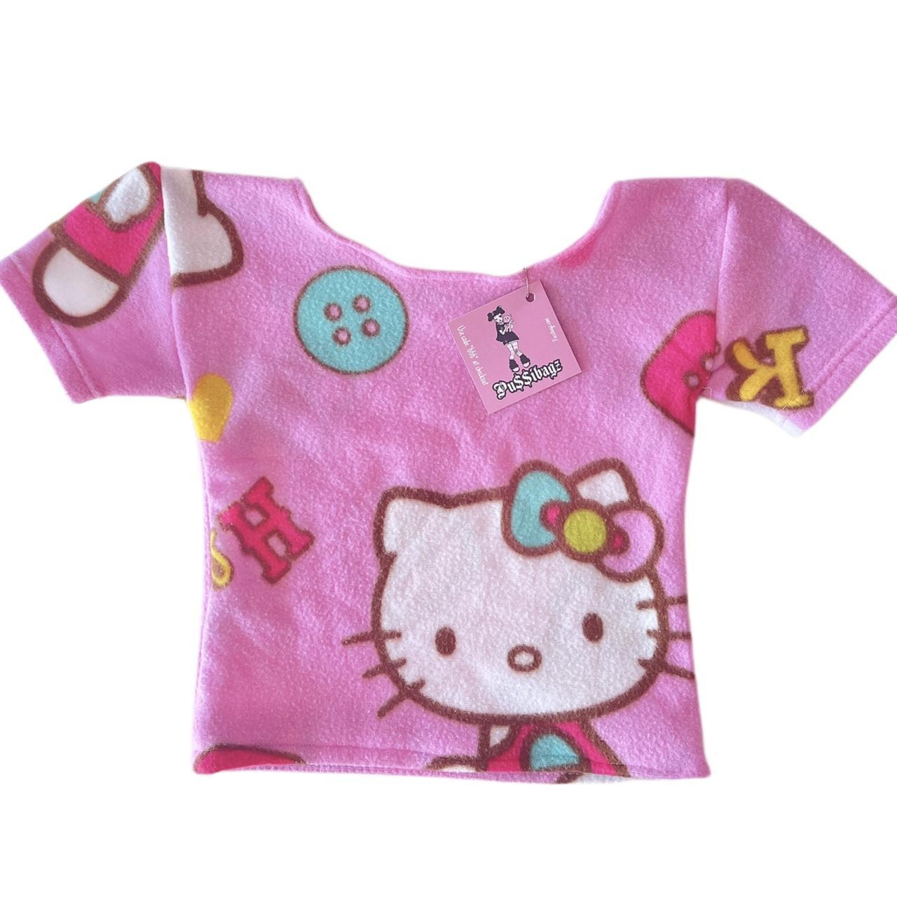 Hello Kitty Women's Crop-top | Depop