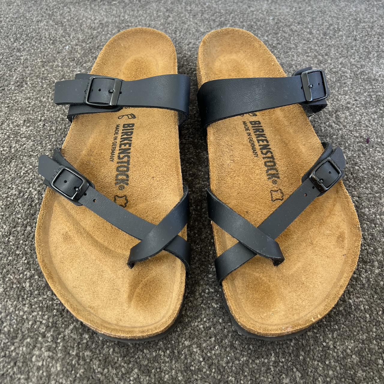 BRAND NEW BIRKENSTOCKS NEVER WORN Style: MAYARI... - Depop