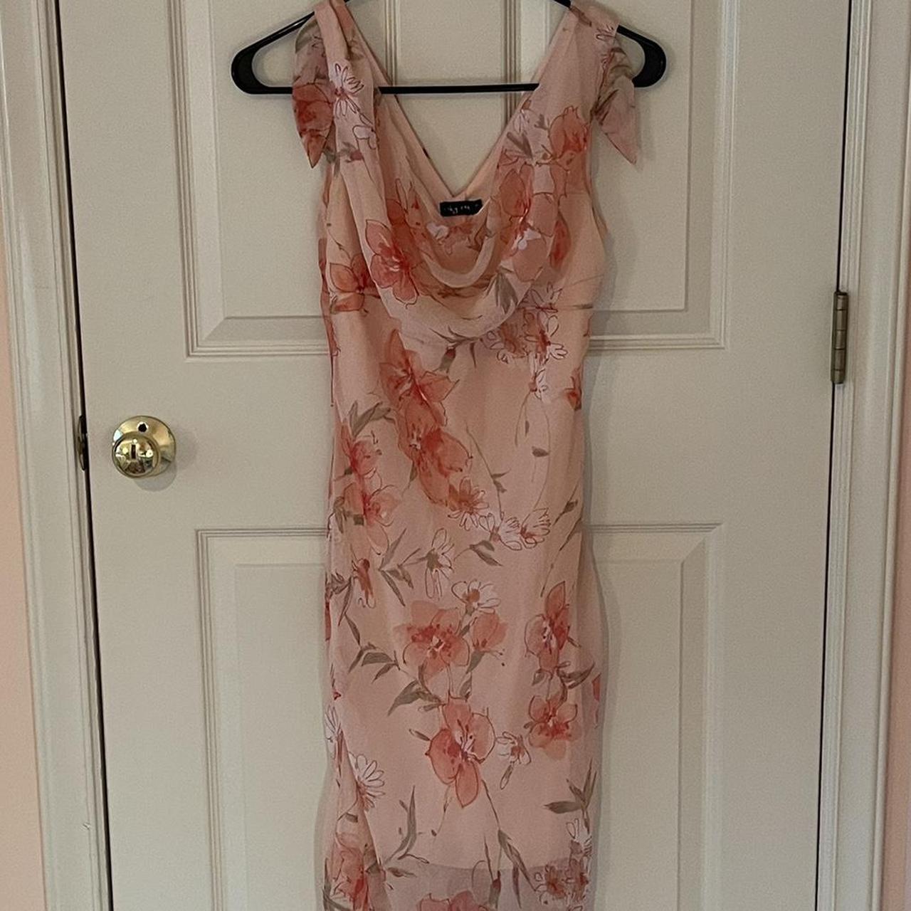 Ruby Rox Y2K-Style Floral Midi Dress, size 3 or XS.... - Depop