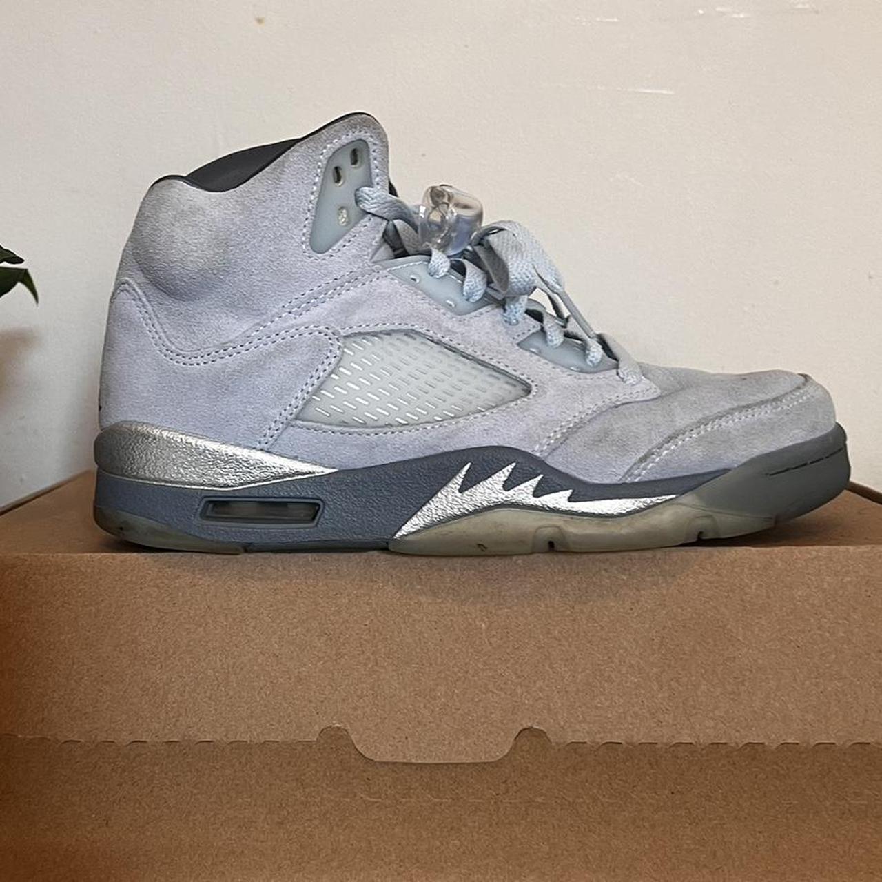 womens jordan 5 blue bird