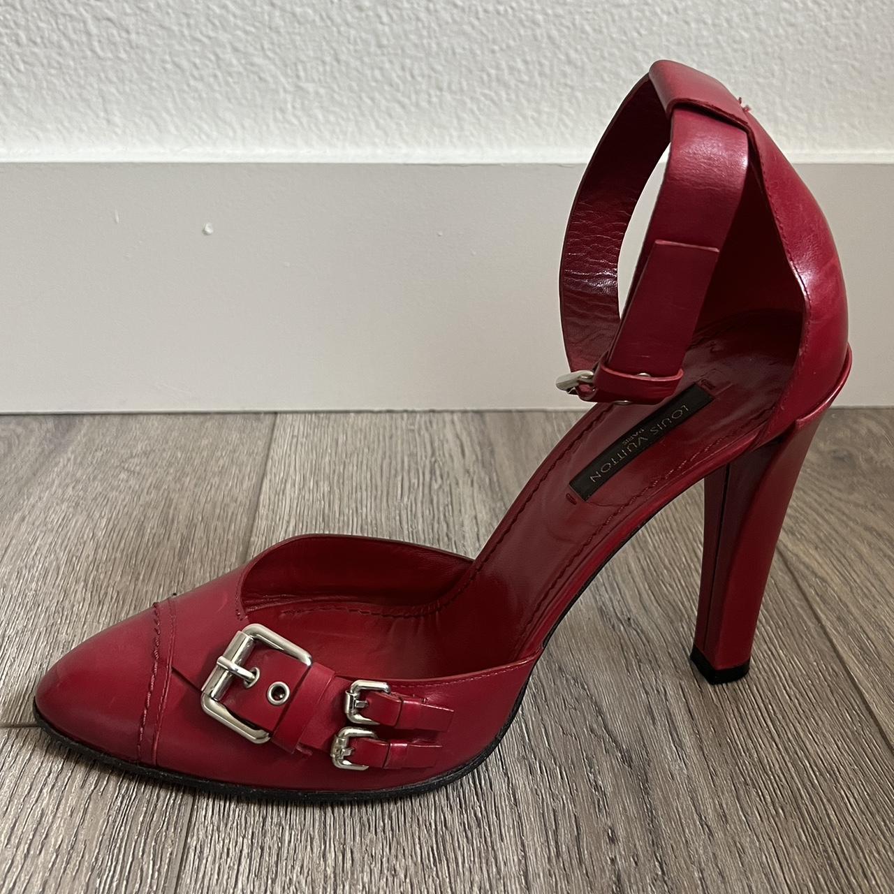 Louis Vuitton Ankle Strap Pumps