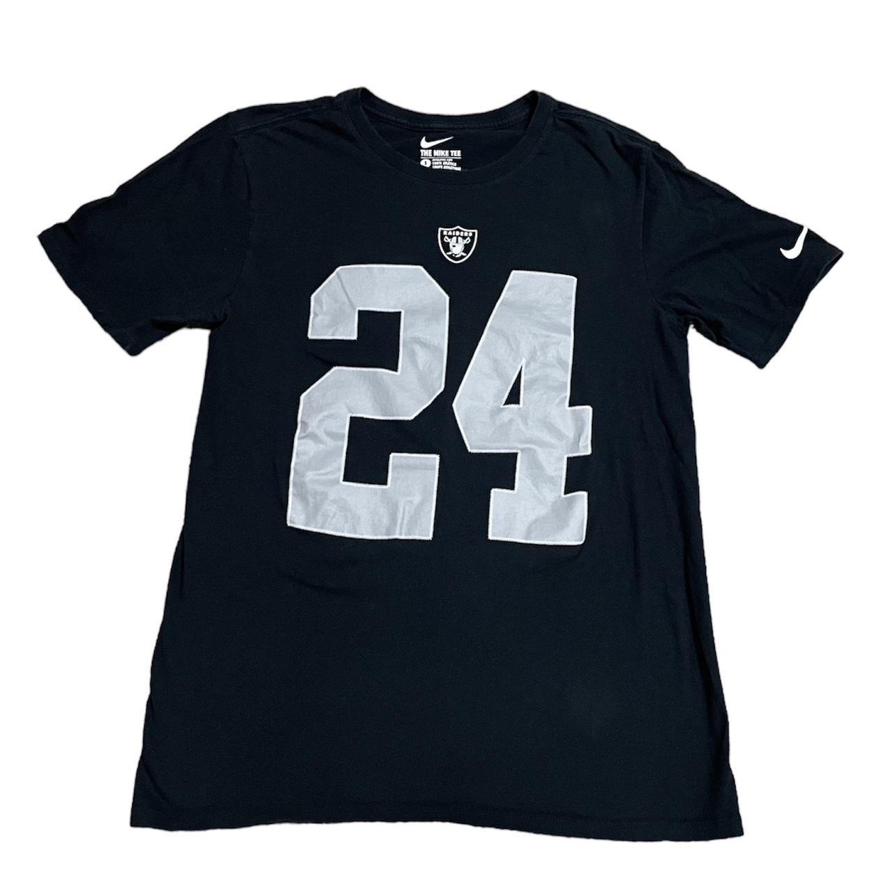 Marshawn Lynch Oakland Raiders White Nike On Field Football Jersey Men's  Medium