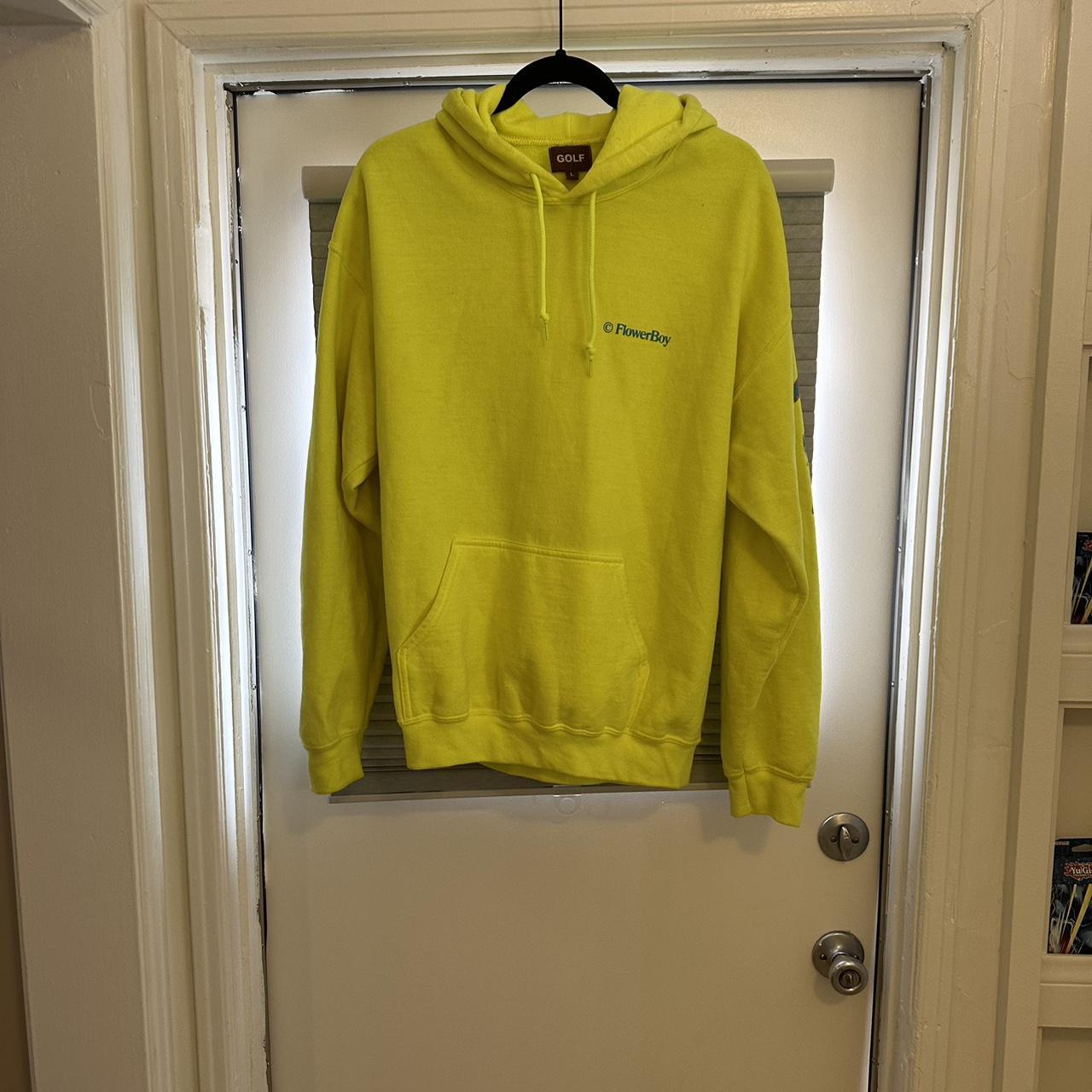 Yellow golf best sale wang hoodie