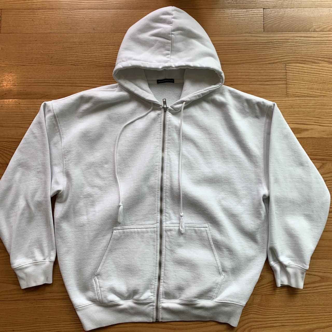 White brandy melville on sale hoodie