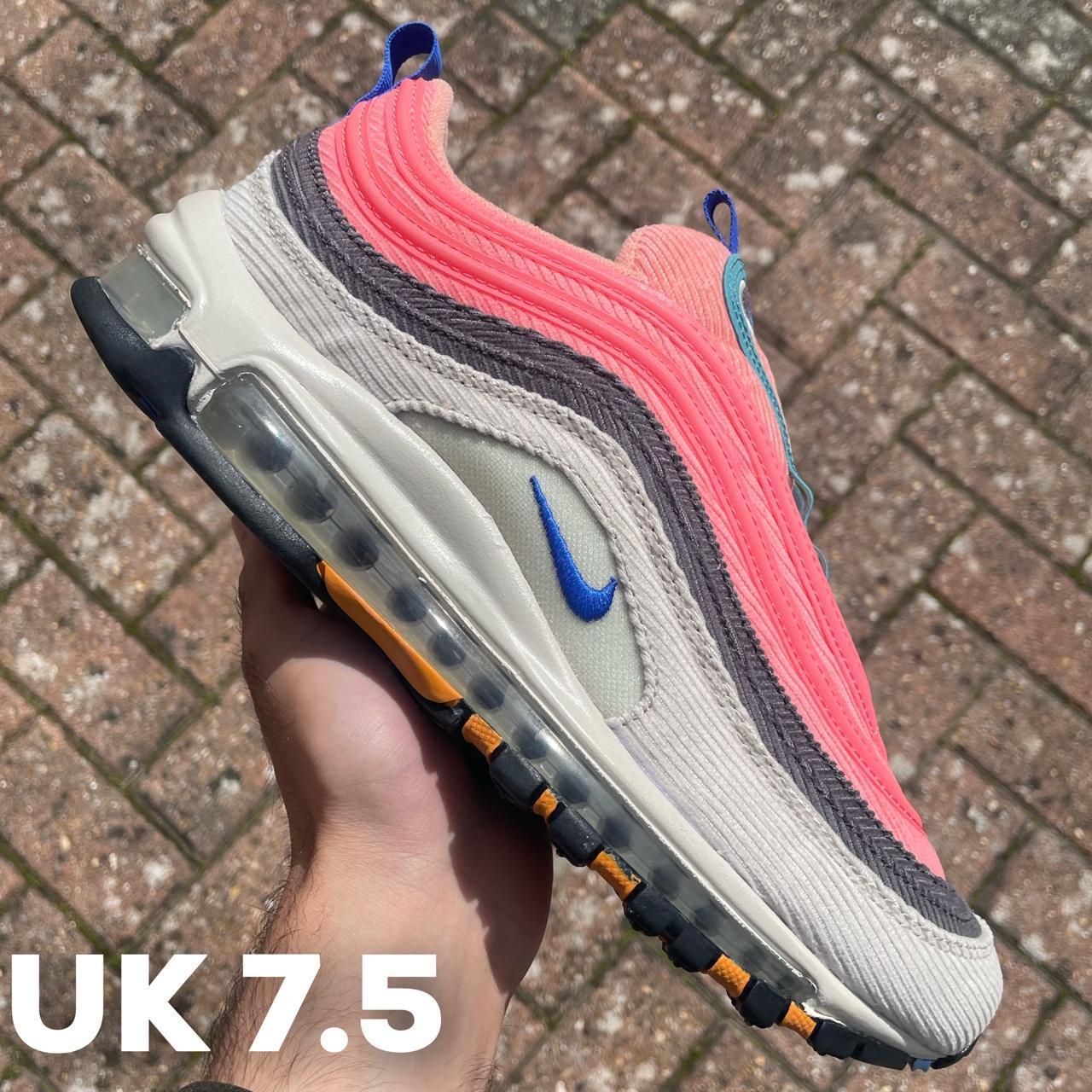 Pink and white air max hot sale 97 2019