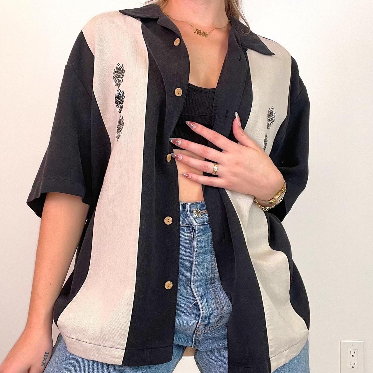 Retro Cubavera bowling shirt Features buttery soft... Depop