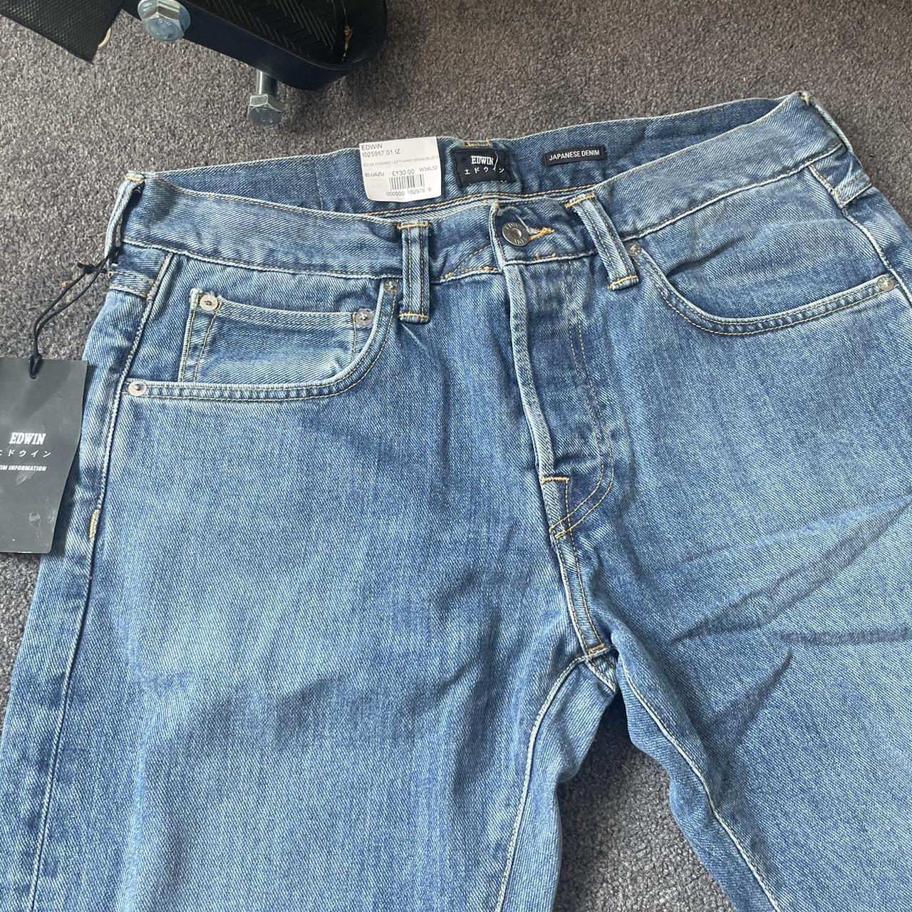 Edwin Japanese denim jeans brand new ED 55 Regular... - Depop