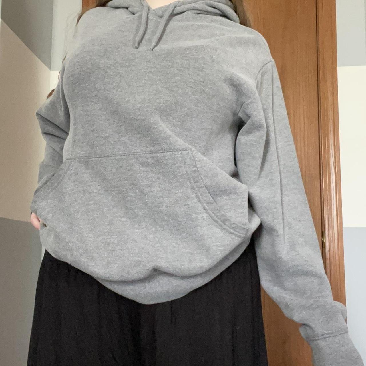 JCPenney Women's Grey Hoodie Depop