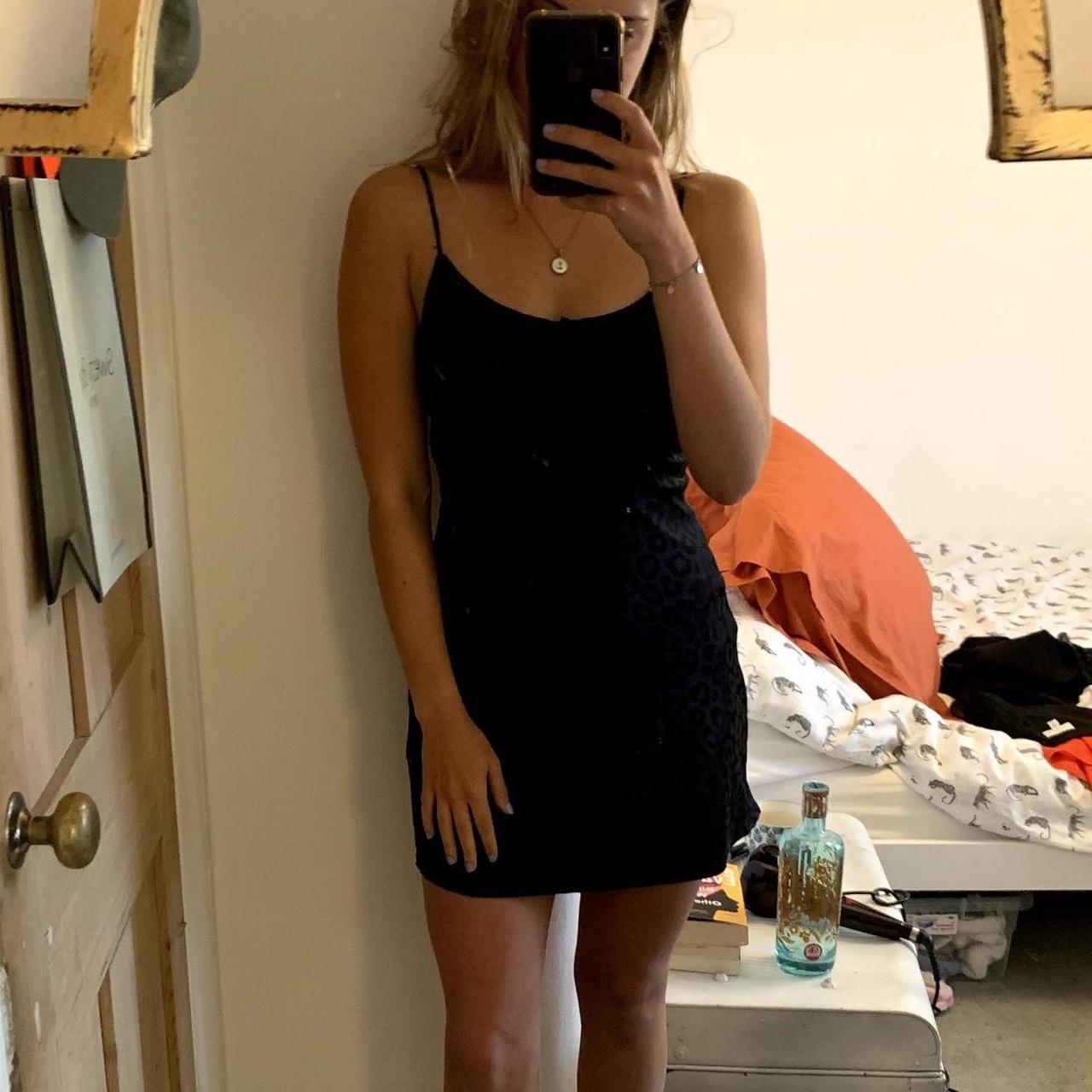 Verge Girl Women's Black Dress Depop