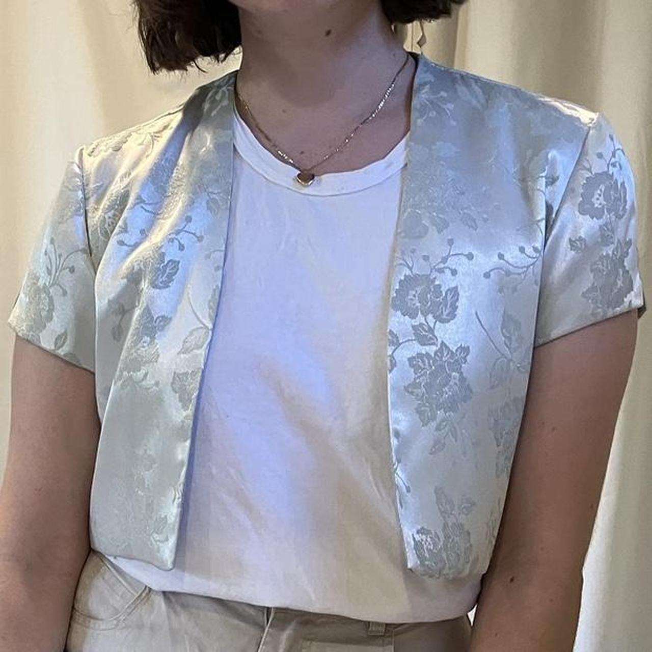 Silver lace sale bolero jacket