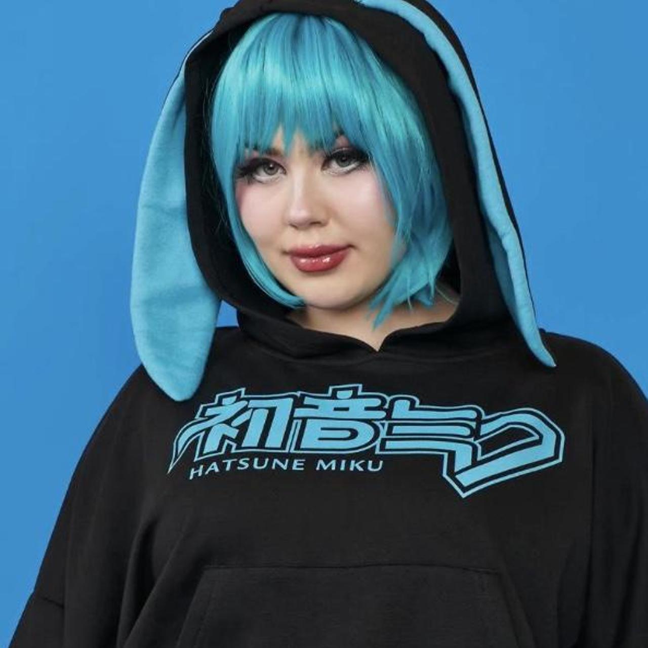 Hatsune Miku x Dolls Kill Bunny Hoodie... Depop
