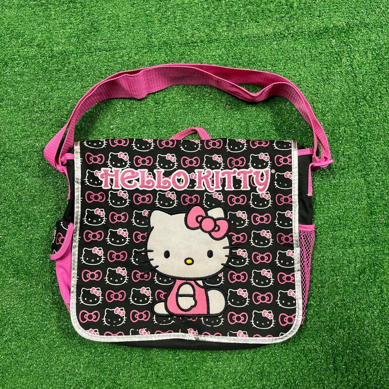 Sanrio New Deadstock 2000s Hello Kitty Messenger Bag School 
