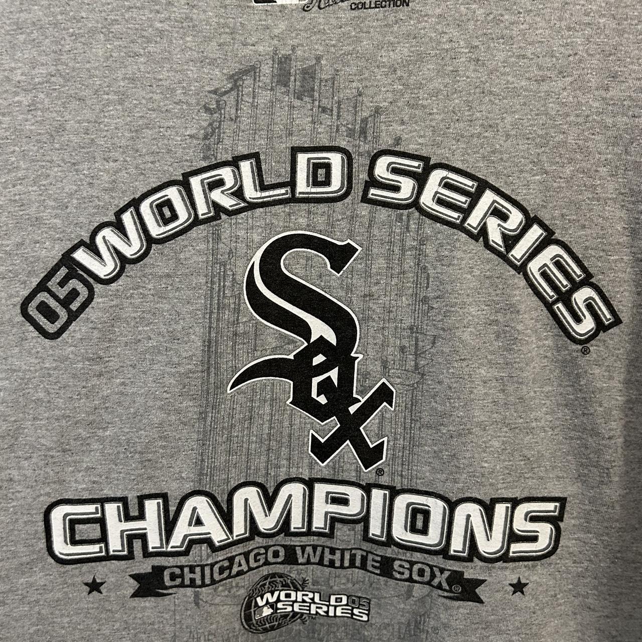 Y2k 2005 Chicago White Sox World Series T-Shirt Lee - Depop