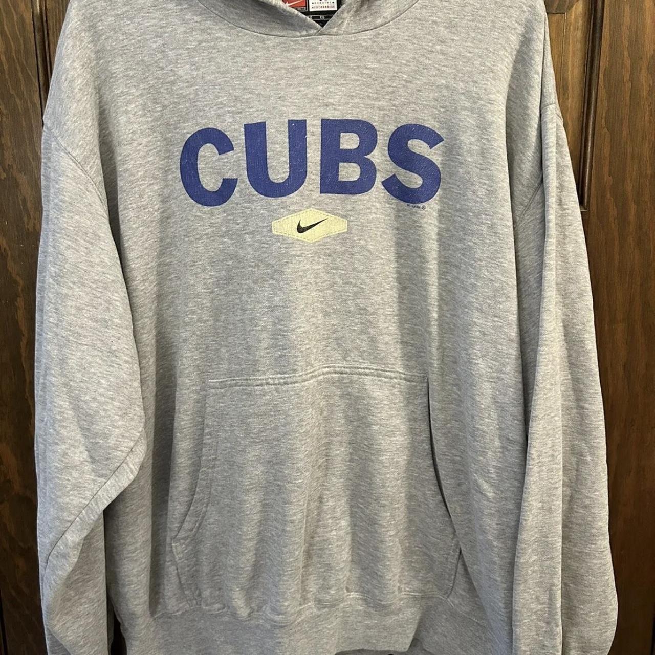 vintage Nike Chicago Cubs hoodie XL - Depop