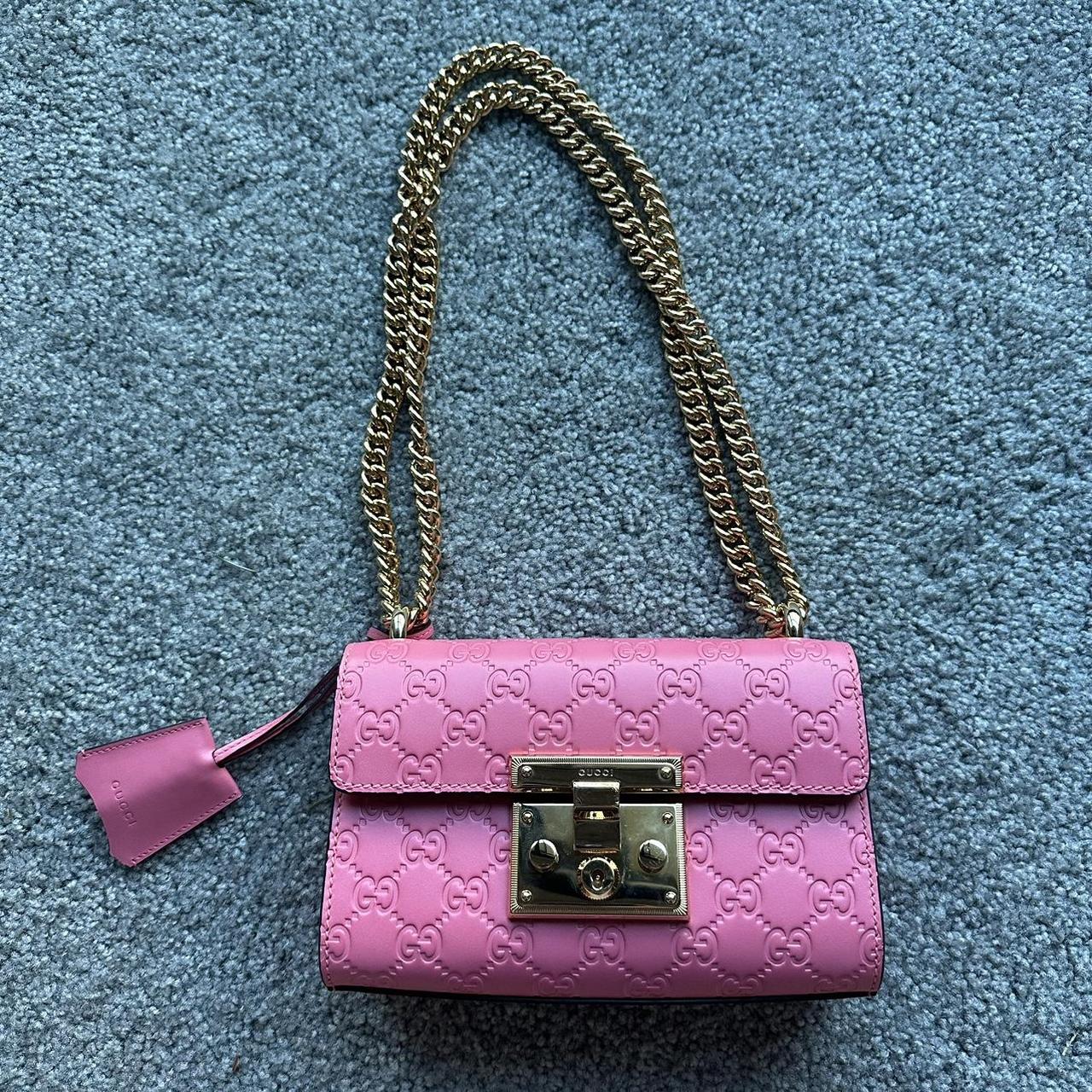 Emily leather handbag Gucci Pink in Leather - 41791757