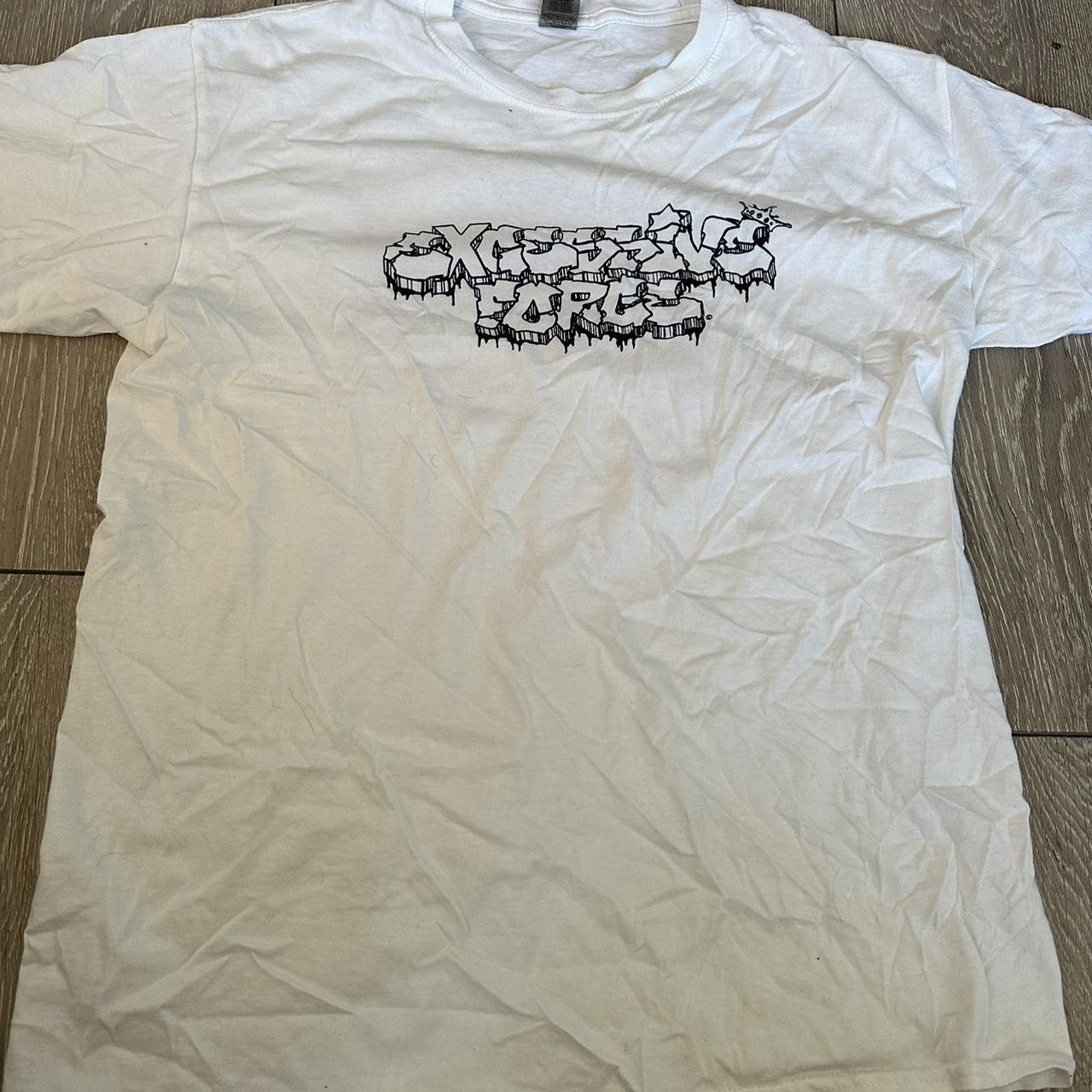 Excessive force shirt size l, worn once Arkangel... - Depop