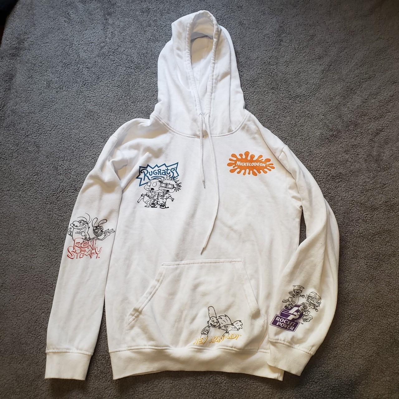 White best sale nickelodeon hoodie