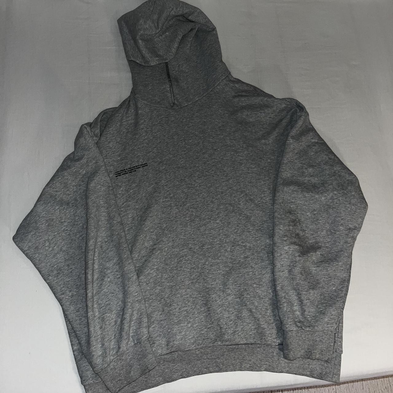 Pangaia hoodie - grey - perfect condition, perfect... - Depop