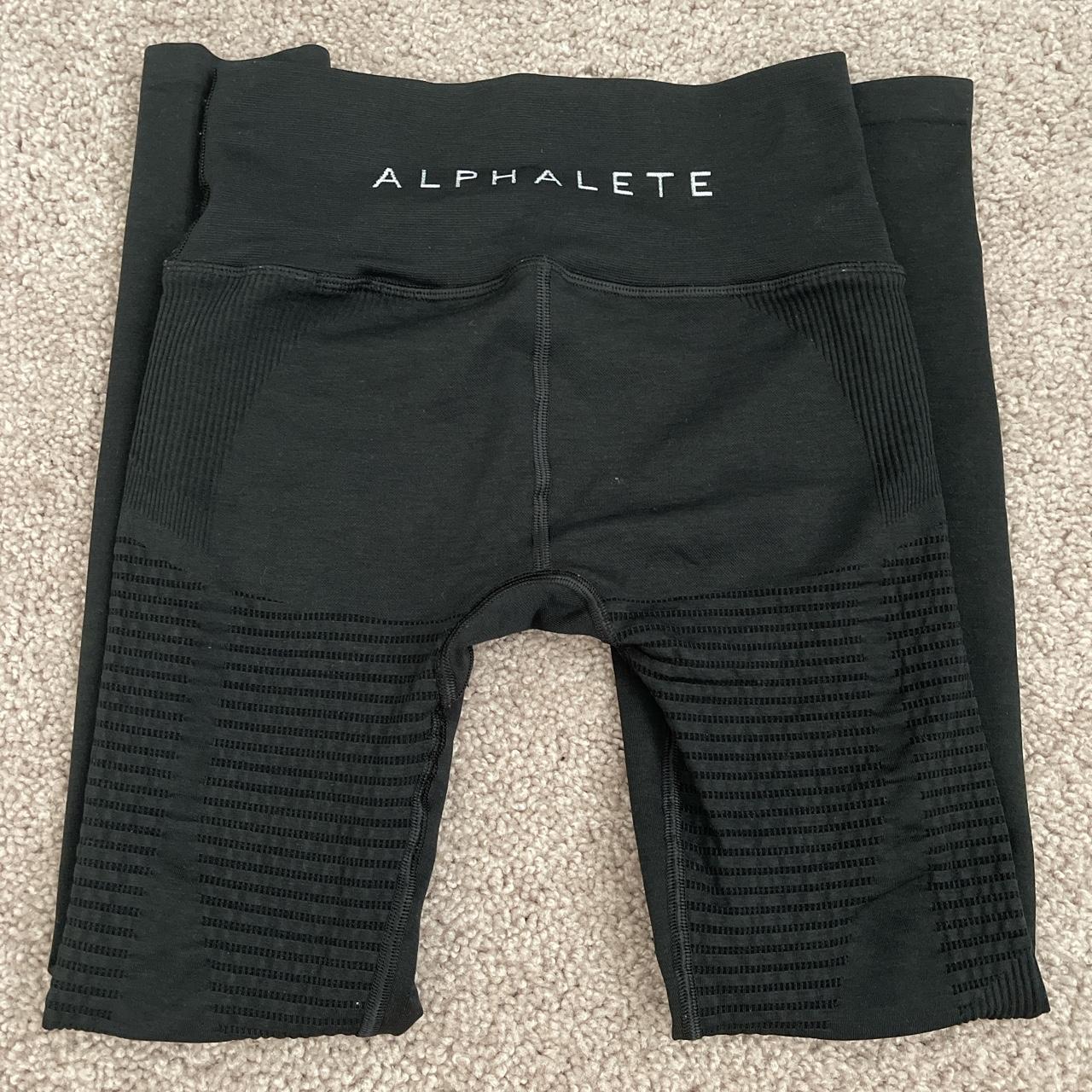 Alphalete Halo Leggings - Black #alphalete - Depop