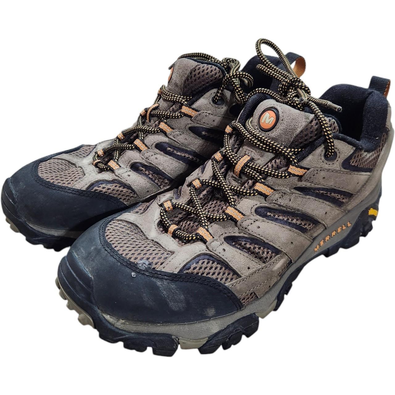 Merrell Men's Lace up Boots - Brown/Tan - US 9.5 – Merrell Moab 2 Wp hiking boots trail …
