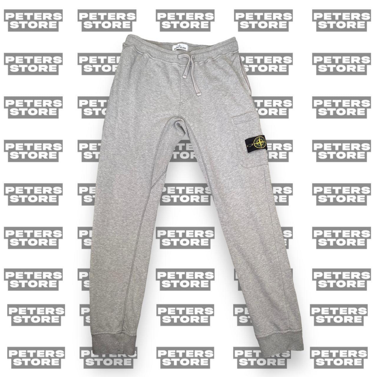 Stone island joggers grey hot sale