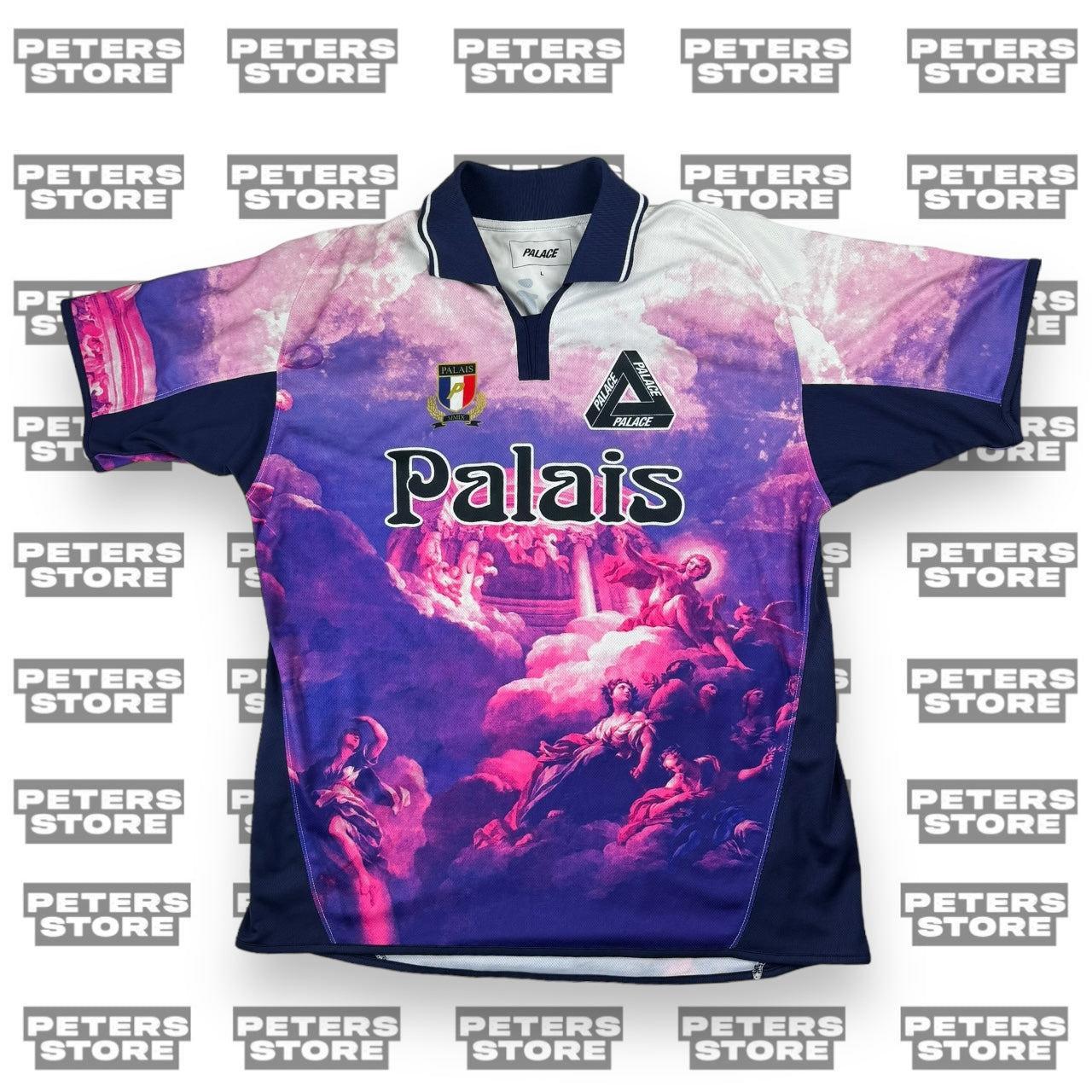 Palace Purple Persailles Football Jersey Top , 