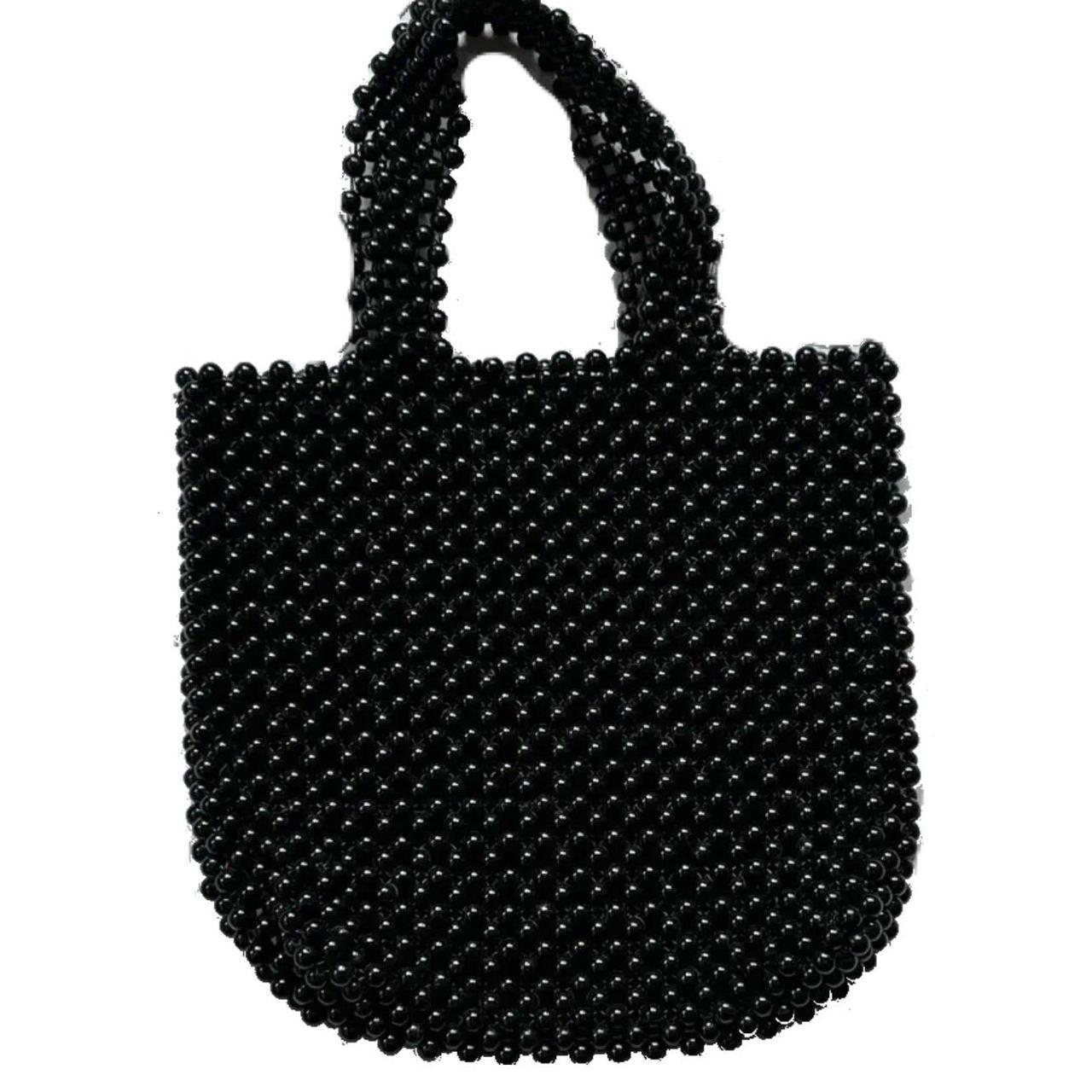 black beaded handbag -Urban Outfitters perfect for a | Depop