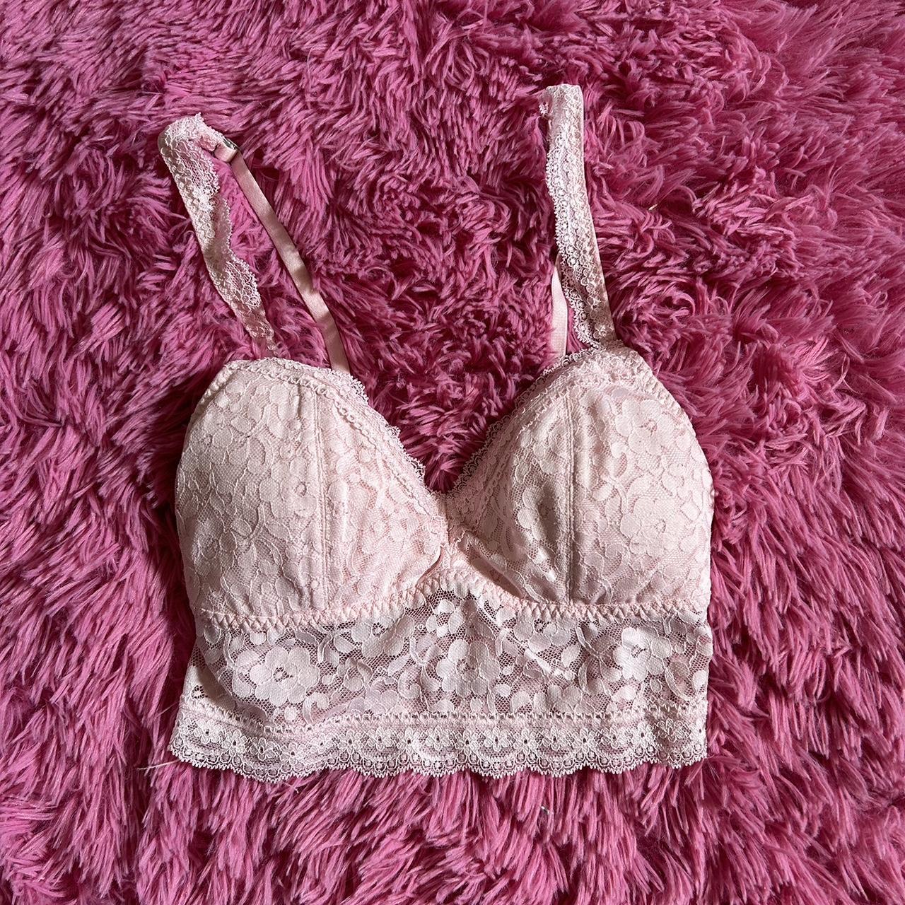 Light pink gilly hicks sydney bralette