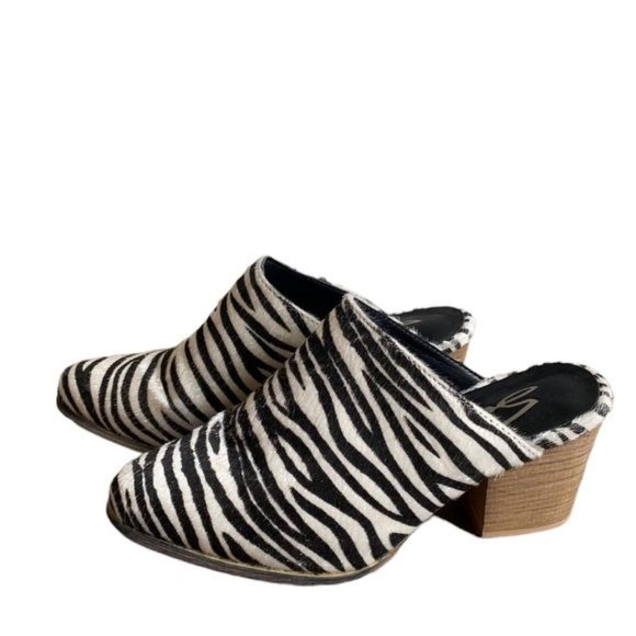 Seven7 Zebra Mules for Women