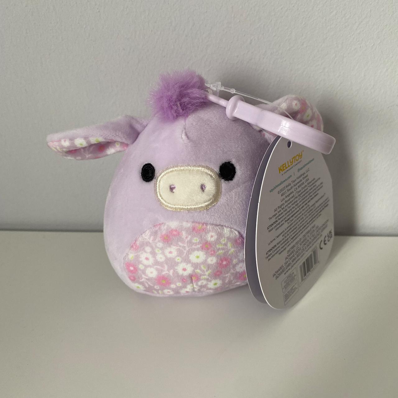 Delzi the Donkey - Squishmallow Clip - USA Import -... - Depop