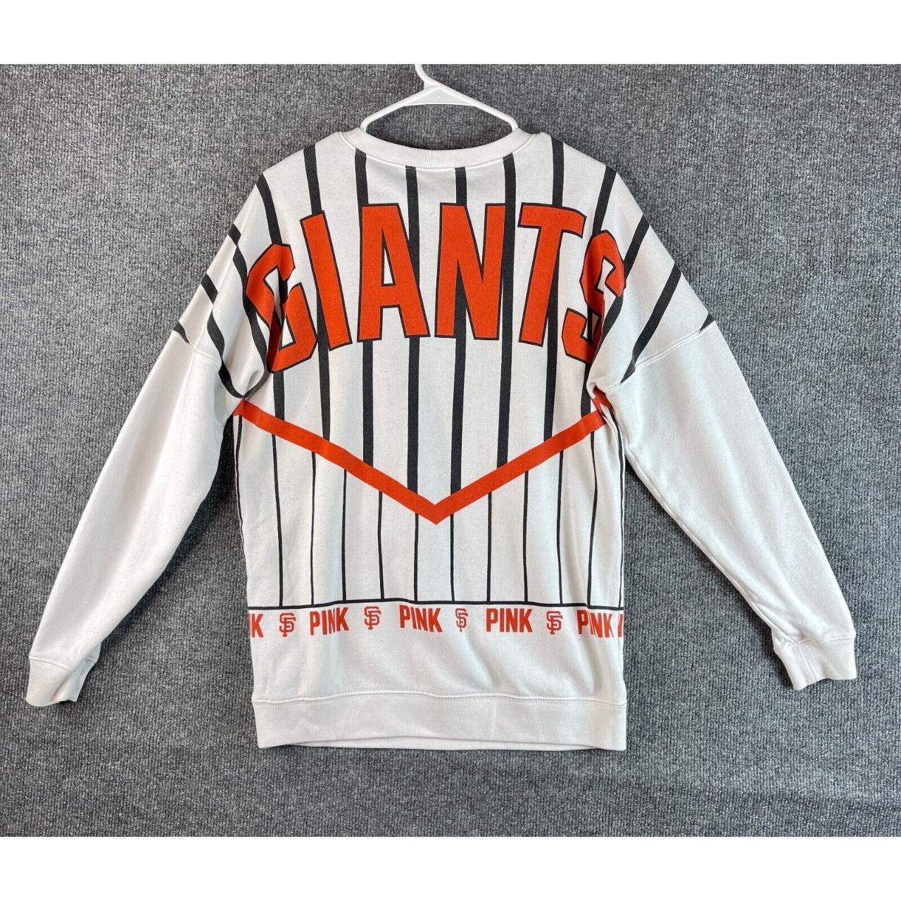 VS Pink San Francisco Giants Long Sleeve Tee. Good - Depop