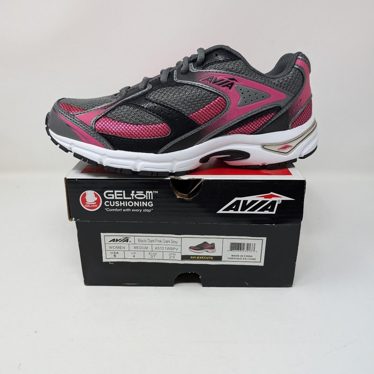 NIB. WOMEN S AVIA AVI EXECUTE BLACK DARK PINK