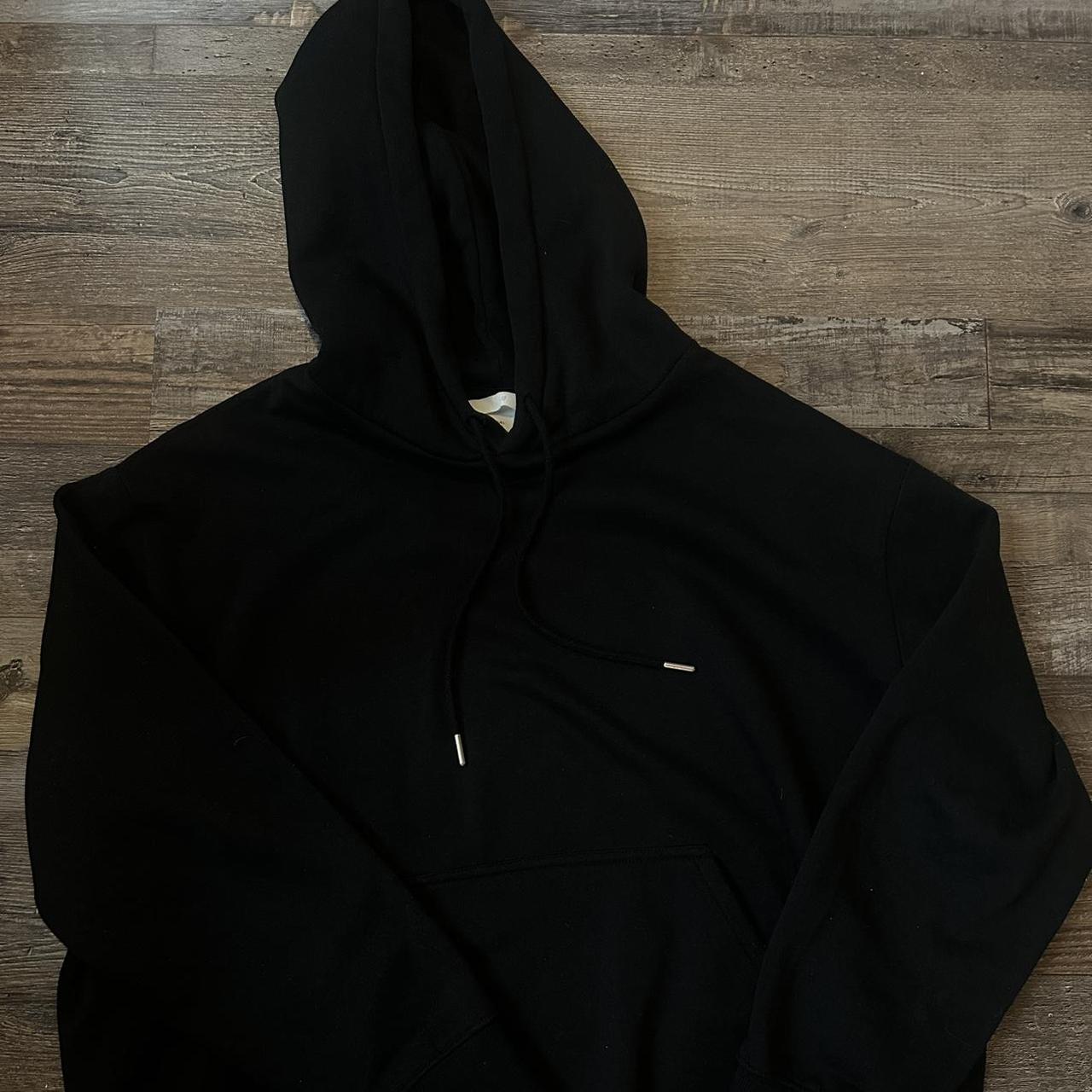 H&M black hoodie - Depop