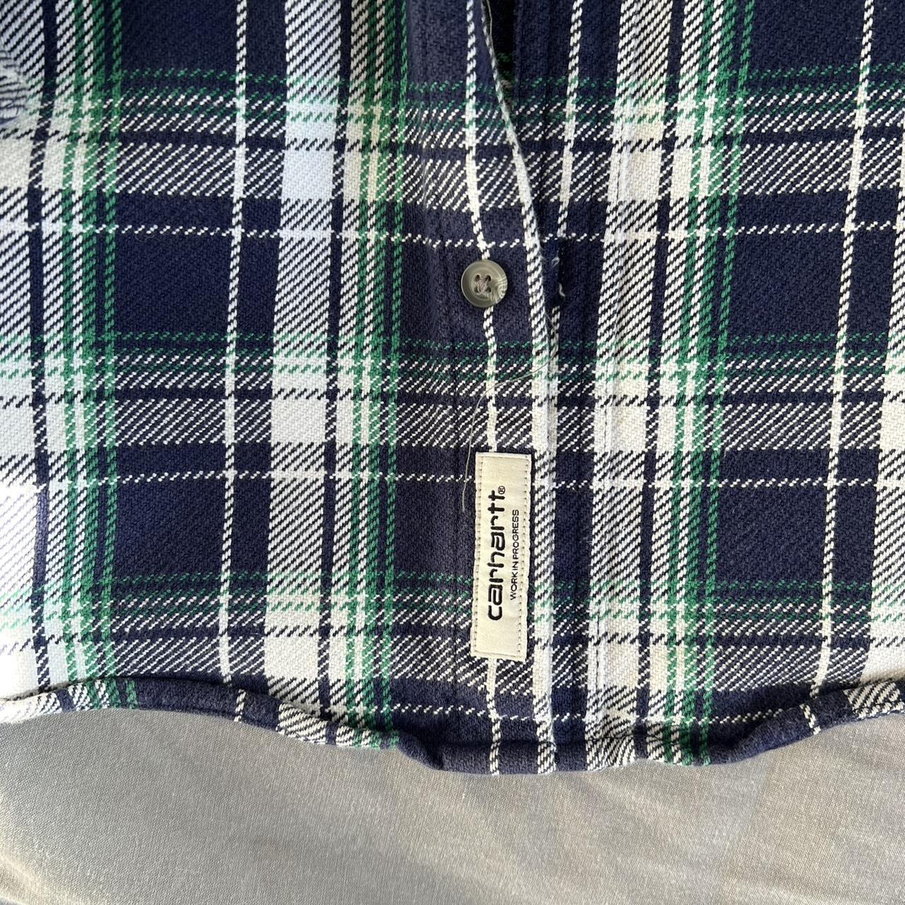 Carhartt flannel shirt. Great item for winter to... - Depop