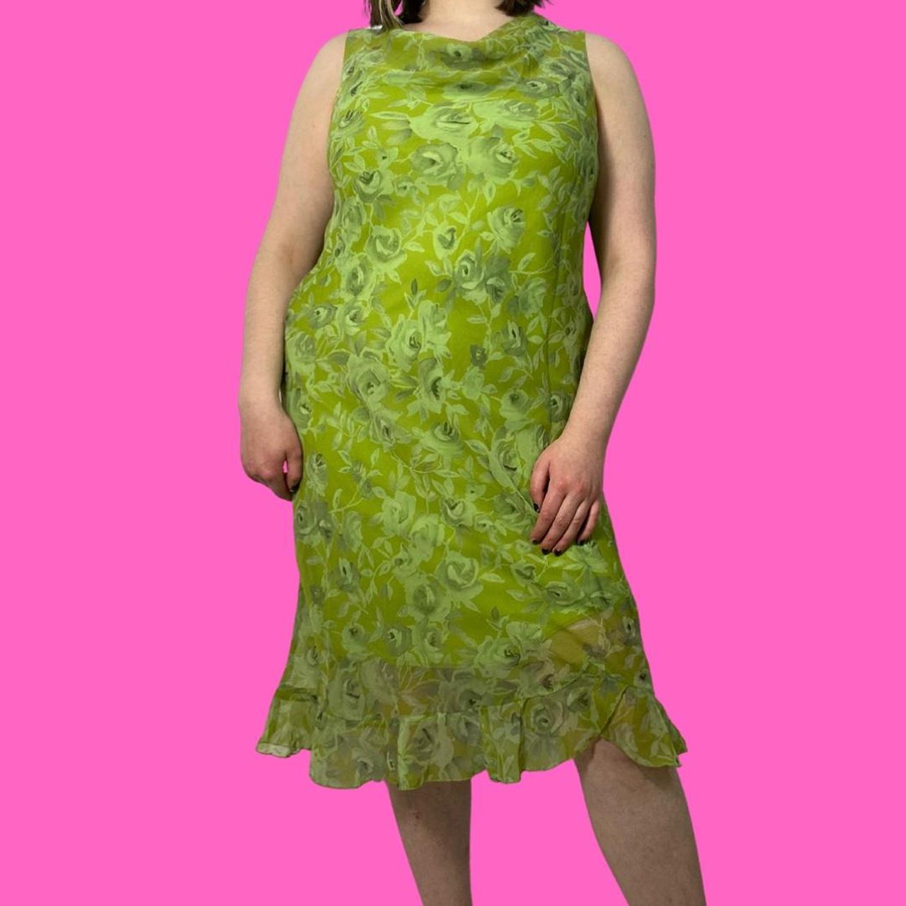 Women's Green Dress Depop