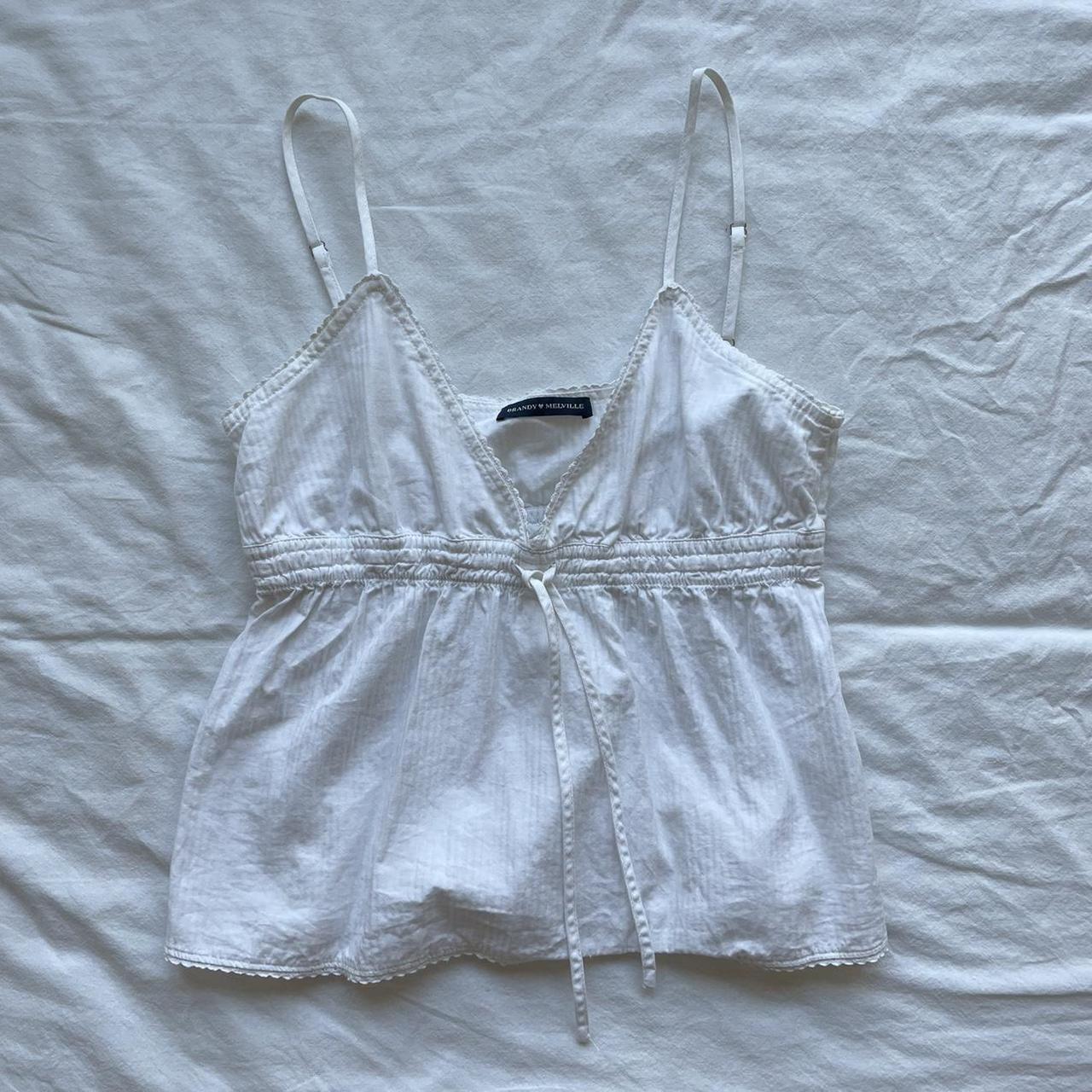 Brandy Melville Edith Tank White - $25 (16% Off Retail) - From Faith