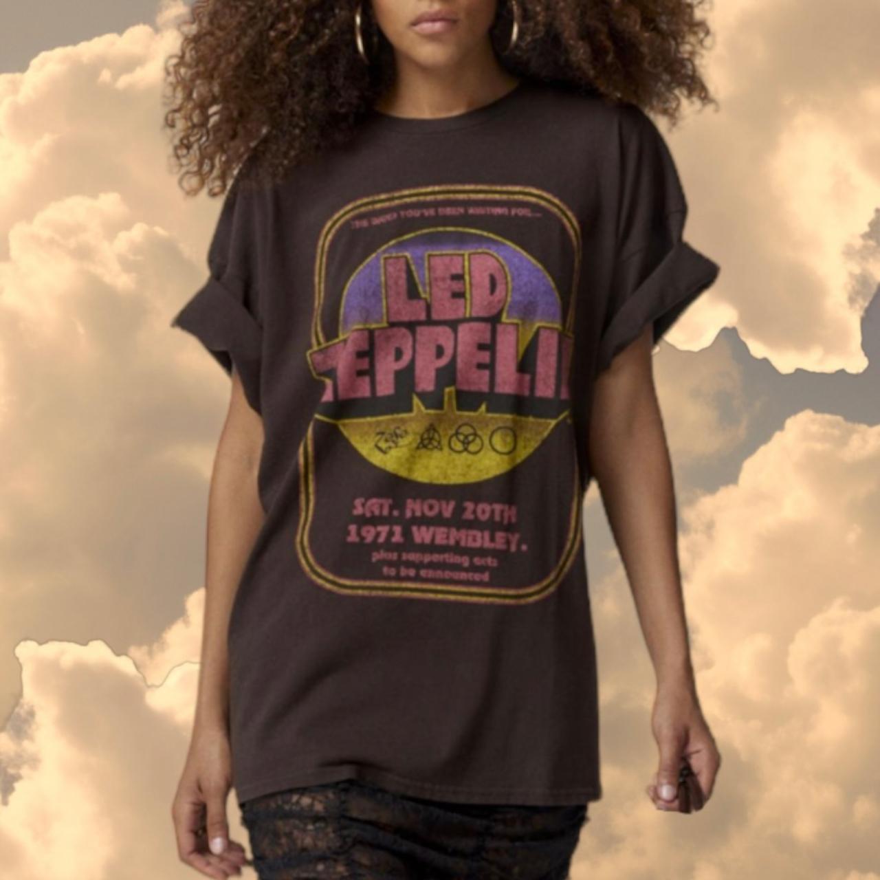 oversized led zeppelin t shirt