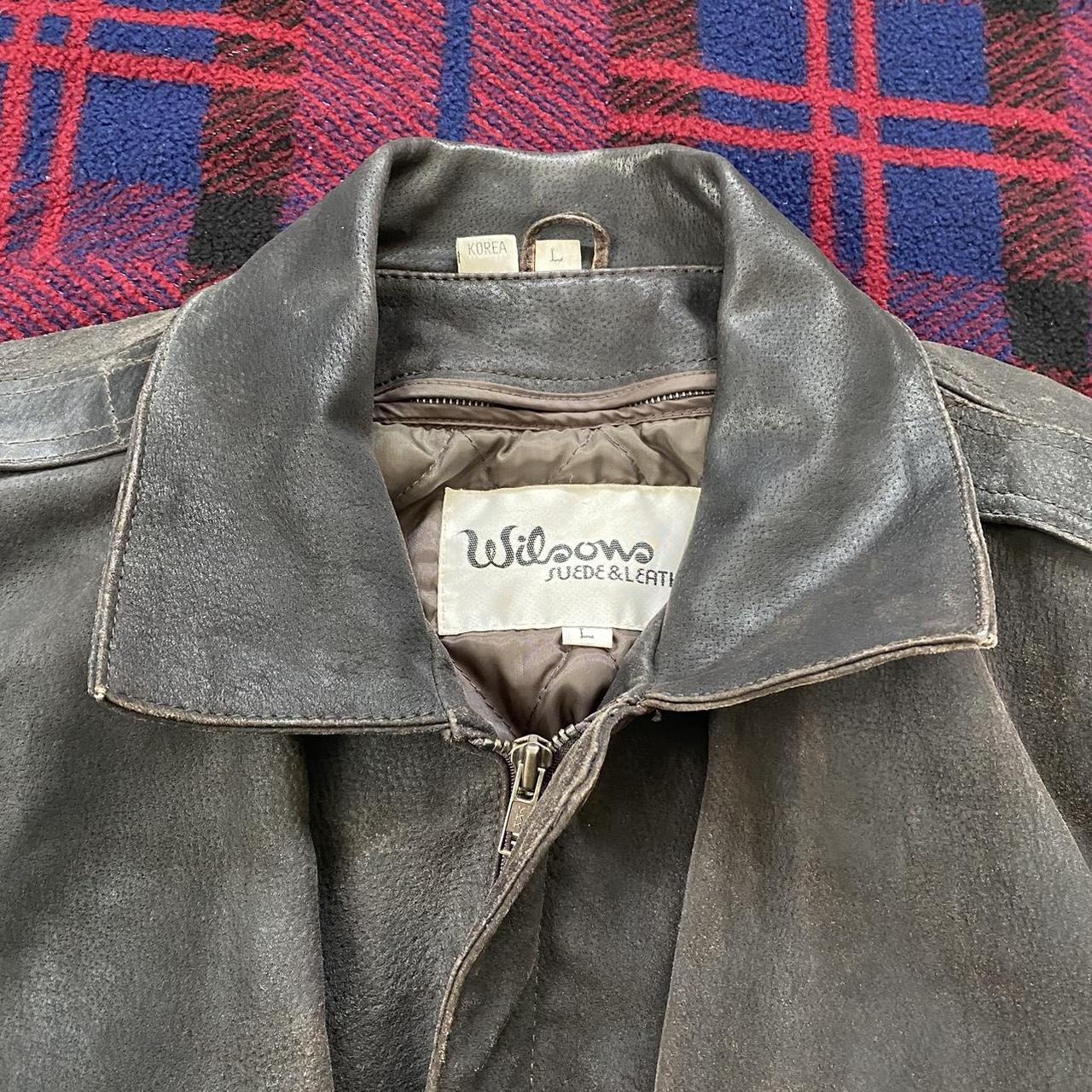 Wilson’s Leather Men's Brown Jacket | Depop