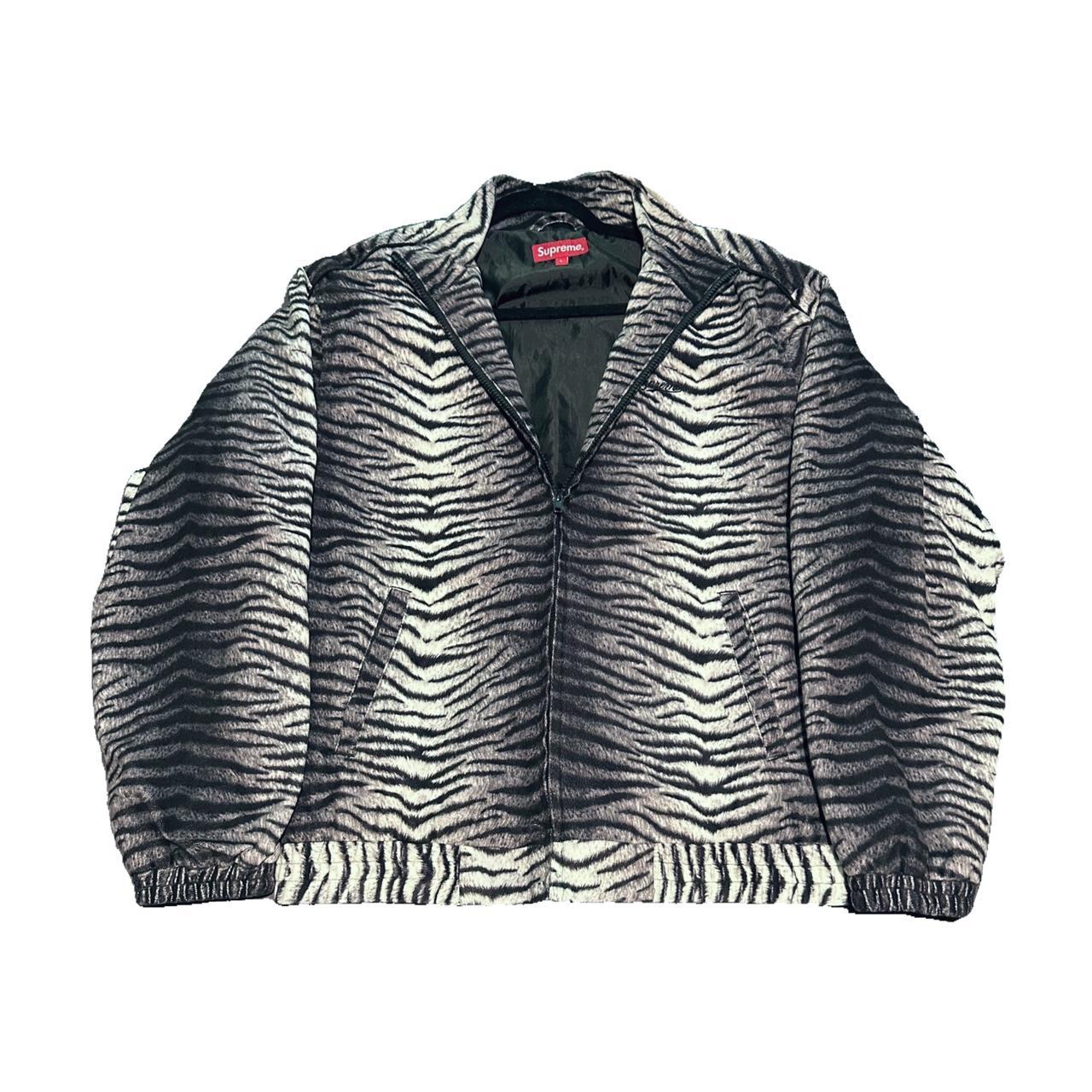 Supreme tiger stripe clearance jacket